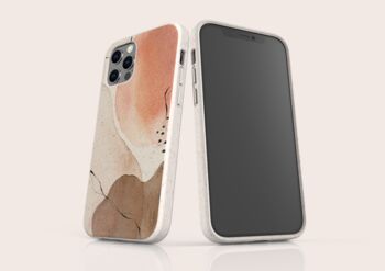 Pink Watercolour Eco Friendly, Biodegradable Phone Case, 7 of 8