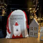 Personalised Christmas Eve Polar Bear Santa Sack, thumbnail 1 of 6