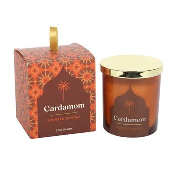 Arabian Nights Scented Candle – Cardamom, Rose Or Amber, 4 of 12