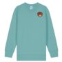 Childrens Organic Cotton Hedgehog Sweatshirt, thumbnail 2 of 11