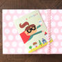 Mini Superhero Girl Birthday Card, thumbnail 2 of 5