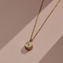Birthstone Rolo Charm Necklace, thumbnail 2 of 7