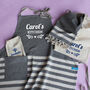 Personalised Soft Cotton Kitchen Apron And Tea Towel, thumbnail 1 of 12