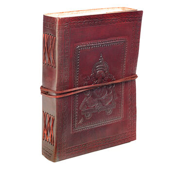 Indra Ganesh Leather Journal, 6 of 9