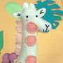 Gloria The Giraffe Felt Sewing Kit, thumbnail 8 of 9