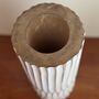 Mango Wood Vase Whitewash Finish, thumbnail 2 of 7