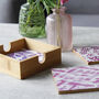Set Of Bamboo Coasters And Holder For Her, thumbnail 9 of 12