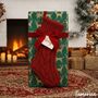 Personalised Knit Christmas Stocking With Names, Xmas Family Stockings, thumbnail 3 of 6
