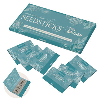 Personalised Tea Garden Seedsticks® Gift Pack, 6 of 6