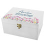 Personalised Floral Keepsake Box For Grandma, thumbnail 4 of 5