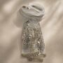 Shimmer Hem Occasion Shawl Scarf, thumbnail 4 of 5