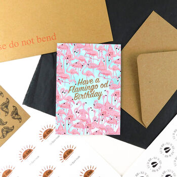 Have A Flamingo Od Birthday Card, 3 of 6