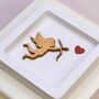 Thank You Cupid Miniature Wall Art Valentine's Gift, thumbnail 3 of 4