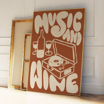 Music And Wine Print, 9 of 10