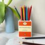 Personalised Penguin Style Lego® Brick Desk Pencil Pot, thumbnail 6 of 6
