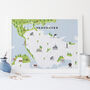 Map Of Vancouver Print, thumbnail 1 of 2