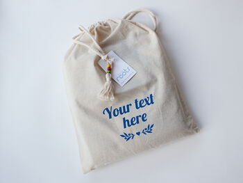 Personalised Beach Towel And Leather Strap 2nd Anniversary Gift Set, 11 of 12