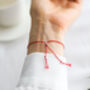 Red String Bracelet – Protection Gift For Her, Good Luck Gift, thumbnail 5 of 7