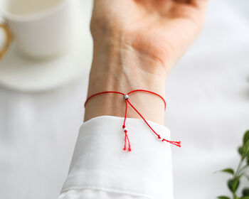 Red String Bracelet – Protection Gift For Her, Good Luck Gift, 5 of 7