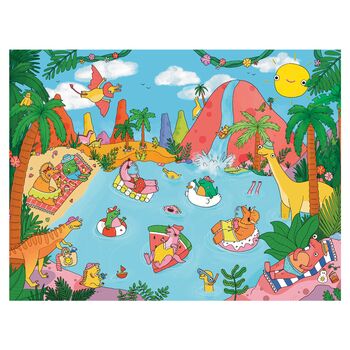 Jurassic Palm Springs 1000 Piece Jigsaw Puzzle, 2 of 6