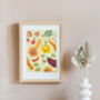 Vegetable A4 Recycled Art Print, thumbnail 1 of 5