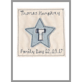 Personalised Boys Naming Day Or Christening Card, 11 of 12