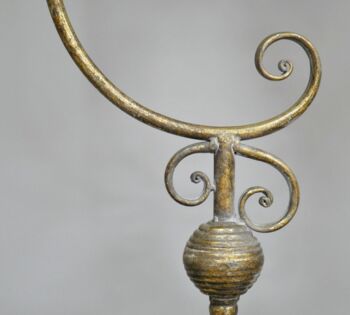 Antique Gold Hanging Lantern, 3 of 3