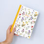 A5 Wild Flower Print Journal 100 Page Notebook, thumbnail 10 of 10