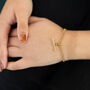 T Bar And Belcher Chain Bracelet, thumbnail 1 of 3