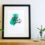 The Best Is Yet To Come A4 Letterpress Art Print, thumbnail 1 of 3