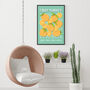 Orange Fruit Market Print, thumbnail 1 of 2