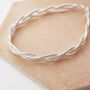 Twisted Rope Design Collar Necklace, thumbnail 4 of 6