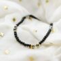 Black Turquoise Beads Elegant Daily Bracelet, thumbnail 6 of 9