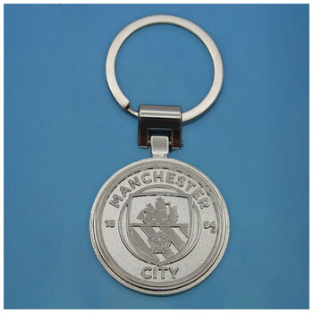 Stocking Filler Manchester City Fc Pen + Keyring Official Gift Boxed, 3 of 3