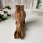 11cm Yoga Bunny Rabbit Figurine Pilates Statue Gift, thumbnail 8 of 10