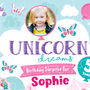 Personalised Unicorn Dreams Birthday Jigsaw Puzzle, thumbnail 2 of 10