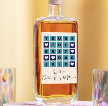 Personalised Word Game Bottle, 2 of 5