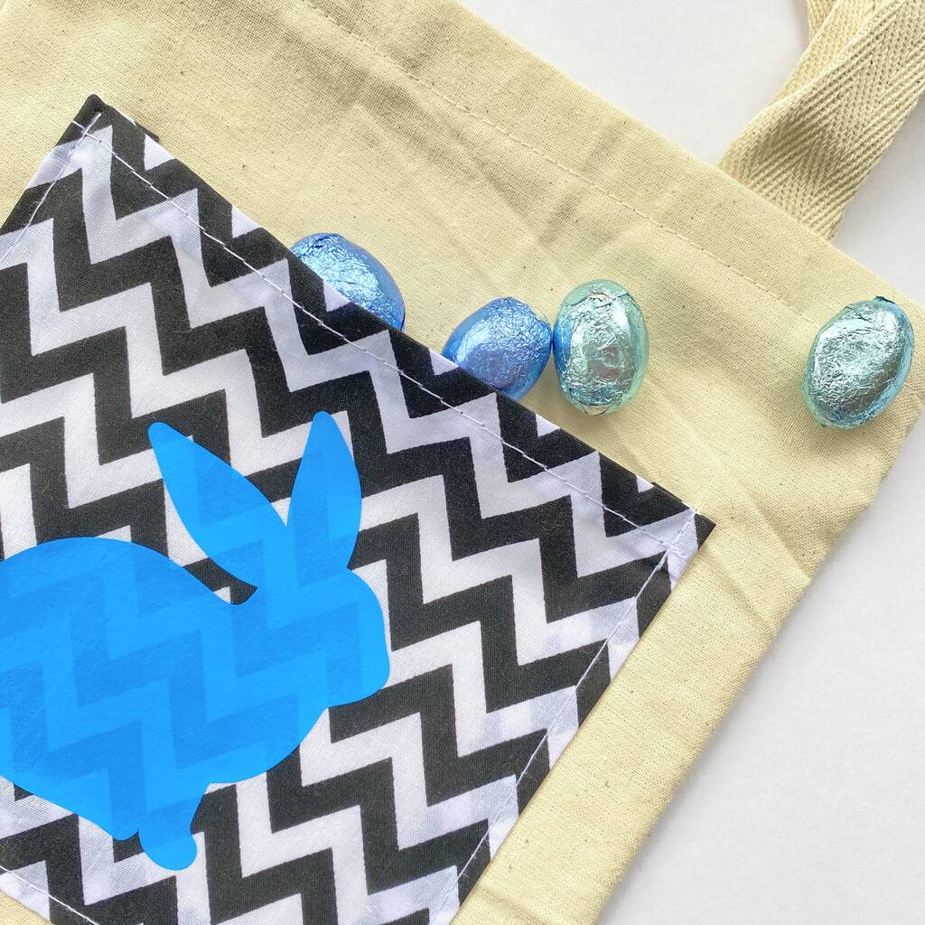 Personalised Easter Egg Hunt Bag By Robin's Bobbins