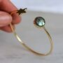 Star And Labradorite Adjustable Bangle, thumbnail 3 of 5