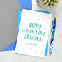 Personalised Father's Day Card For Grandad, thumbnail 1 of 3
