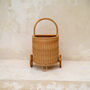 Freebird Rattan Wheeled Basket, thumbnail 7 of 8