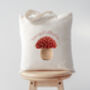 Personalised Toadstool Knitting Wool Tote Bag, thumbnail 2 of 2