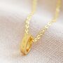 Personalised Gold Sterling Silver Bead Necklace, thumbnail 7 of 11