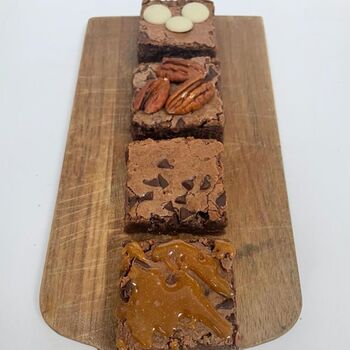 Four Brownies Mixed Flavours Letterbox Gift, 5 of 6