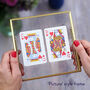 Personalised Couple's Hearts Playing Card Gift Set, thumbnail 4 of 6