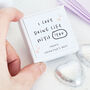 I Love Doing Life With You Personalised Token Gift, thumbnail 1 of 2