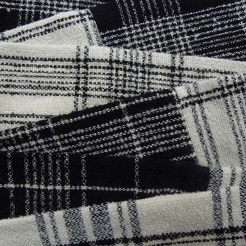 Women's Monochrome And Grey Fabric Scarves, 3 of 8
