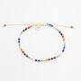 Bangga Beaded Anklet Just Like Us Pride Collection, thumbnail 3 of 8
