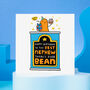 'Best Nephew There's Ever Bean' Birthday Card, thumbnail 1 of 2