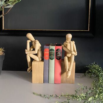 Thinker Model Man Bookends, 2 of 5